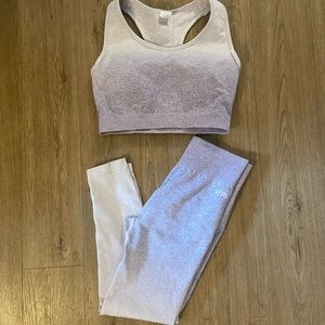 AYBL Lavender Ombré Workout Set